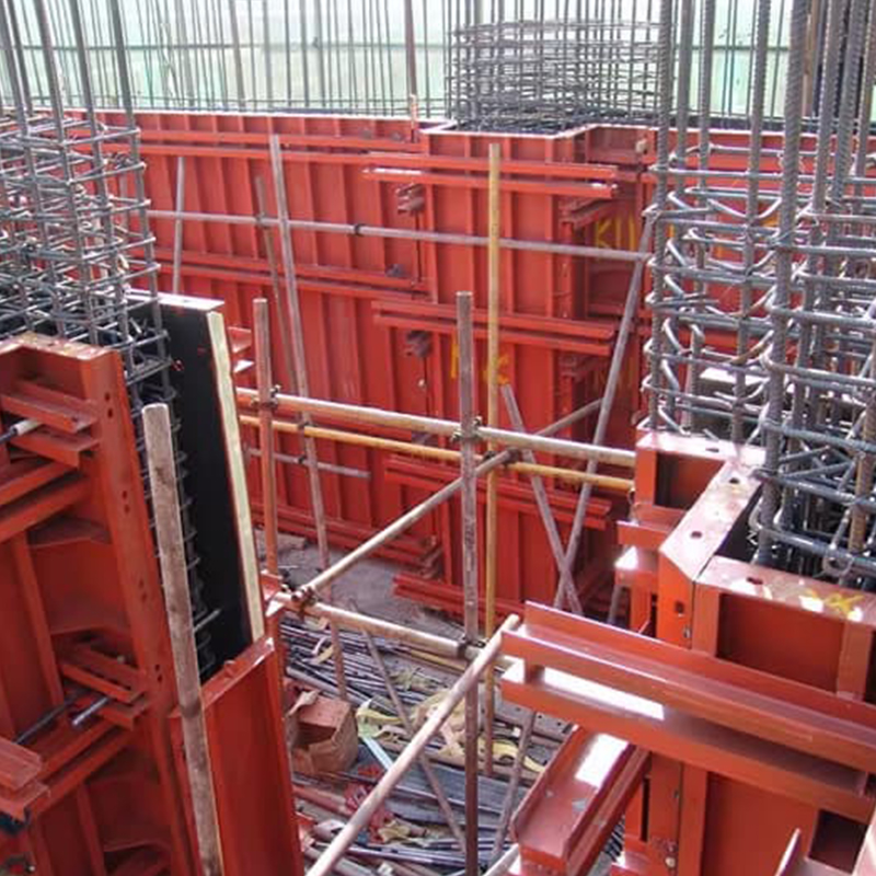 Formwork sa dingding