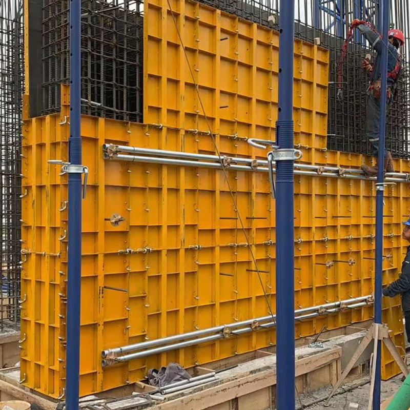 Formwork sa dingding