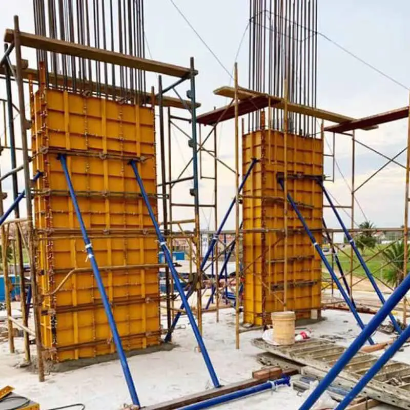 Formwork sa dingding